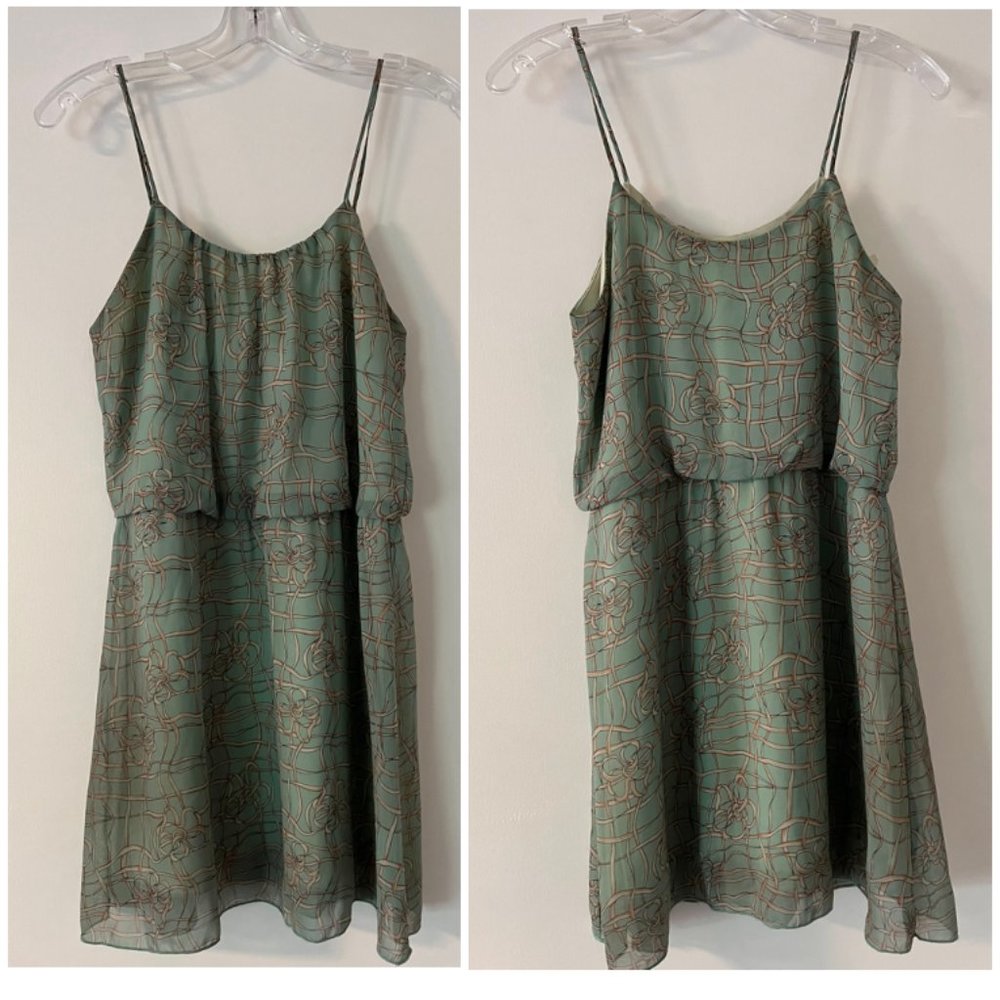 Sea-foam green dress by Final Touch